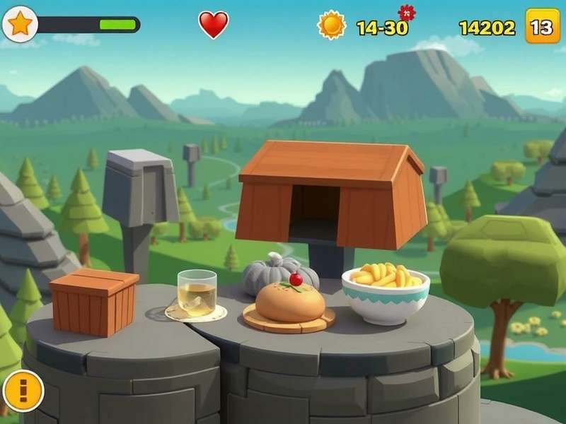 Papri Taste Trekker gameplay screenshot showing food exploration
